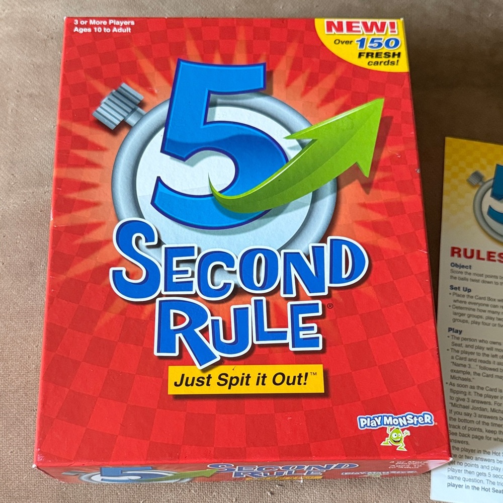 5 Second Rule Game